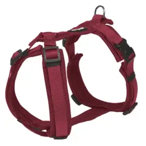 Petlando Mesh Y-Comfort Geschirr - Farbe: bordeaux - Größe: XS