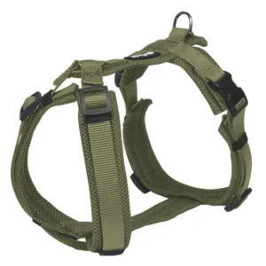 Petlando Mesh Y-Comfort Geschirr - Farbe: olivegrün - Größe: XS