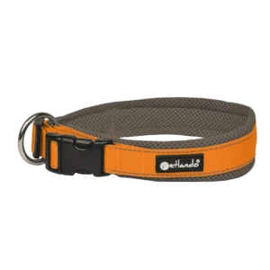 Petlando Outdoor Halsband Orange - Größe: XS