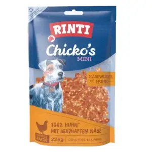 Rinti Chicko Mini Käsewürfel Huhn 225g