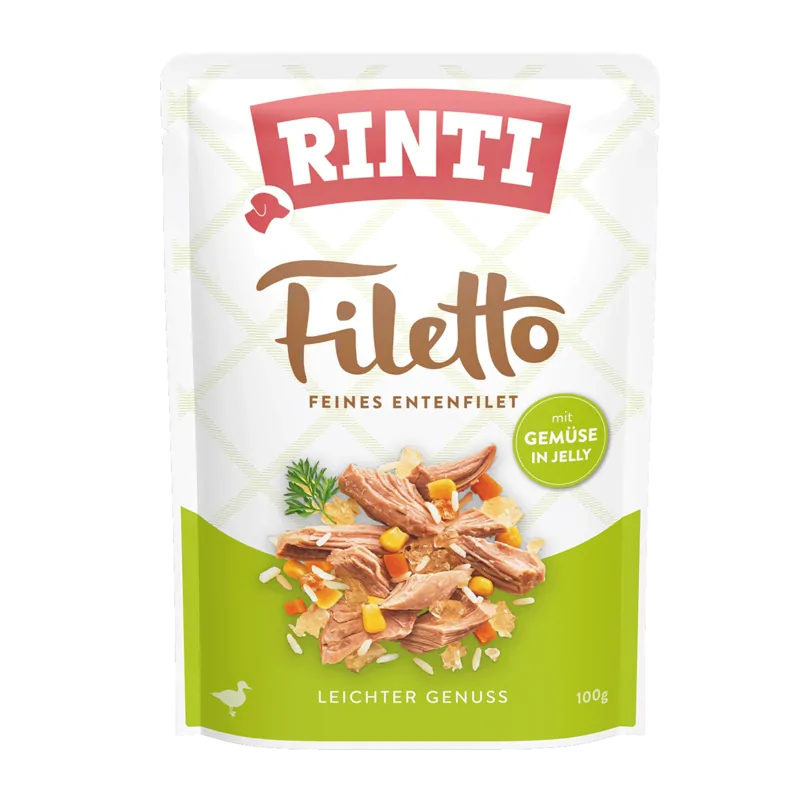 Rinti Filetto Entenfilet mit Gemüse 100g