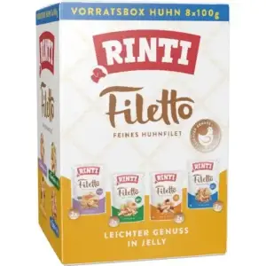 Rinti Filetto Vorratsbox Huhn 8x100g