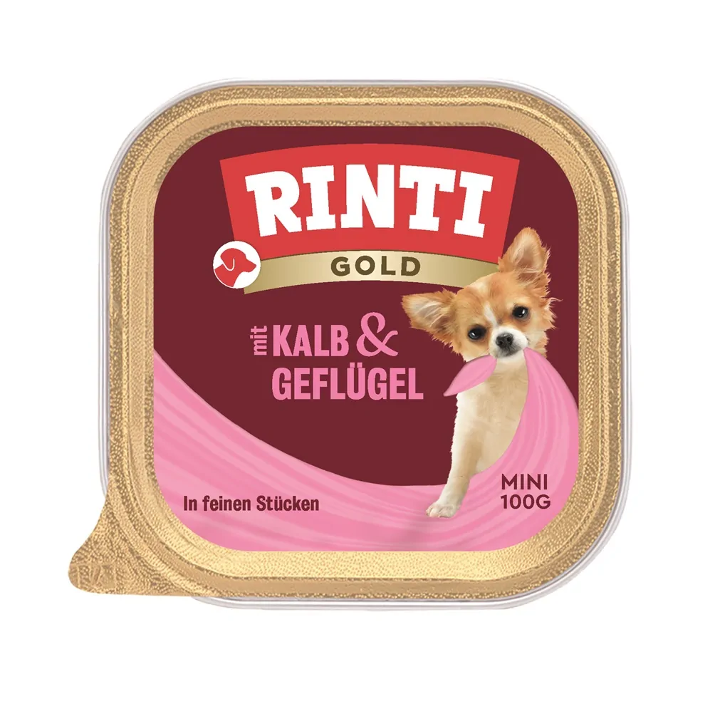 Rinti Gold Mini Kalb & Geflügel 100g