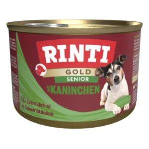 Rinti Gold Senior mit Kaninchen 185g - Dose