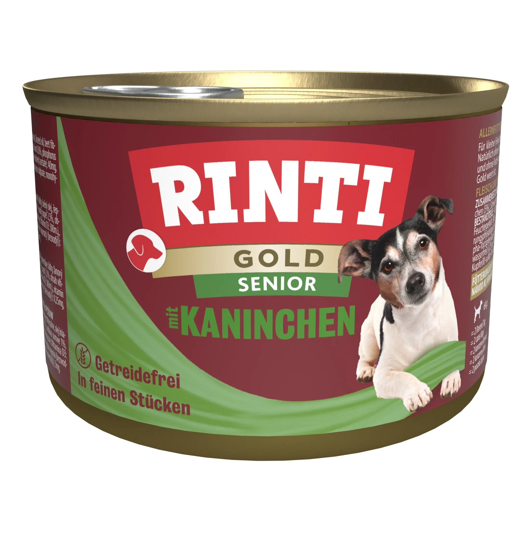 Rinti Gold Senior mit Kaninchen 185g - Dose