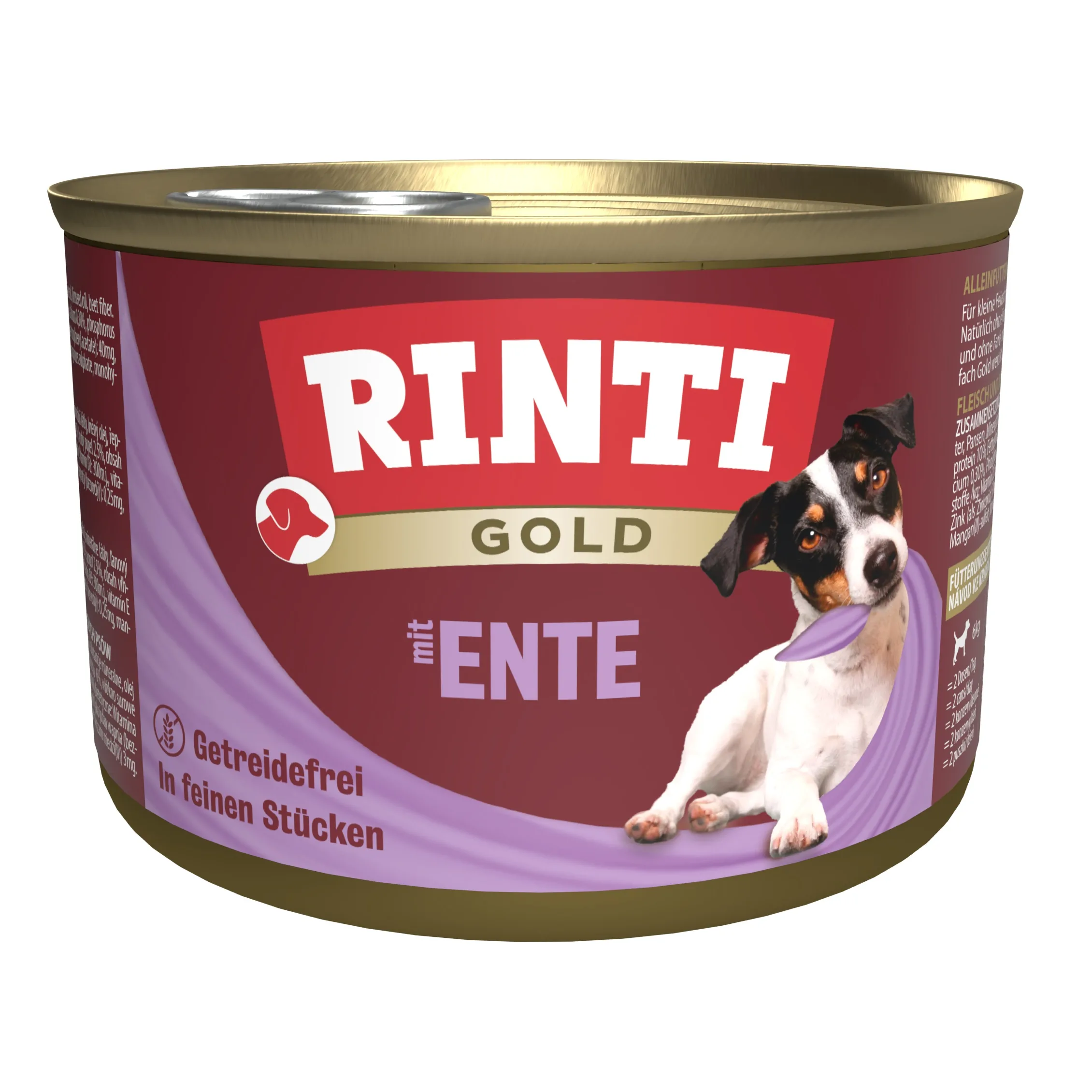 Rinti Gold mit Enten 185g - Dose