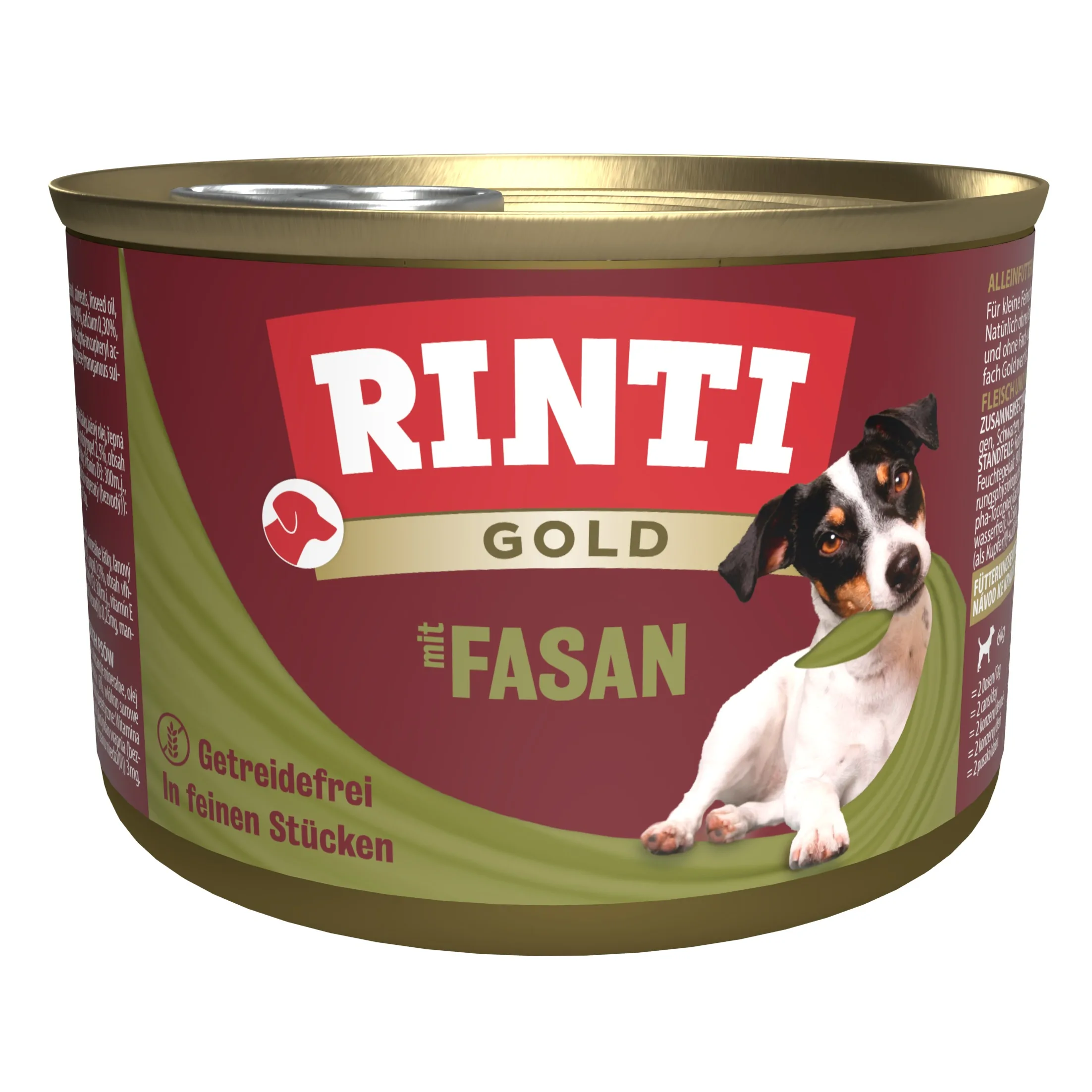 Rinti Gold mit Fasan 185g- Dose
