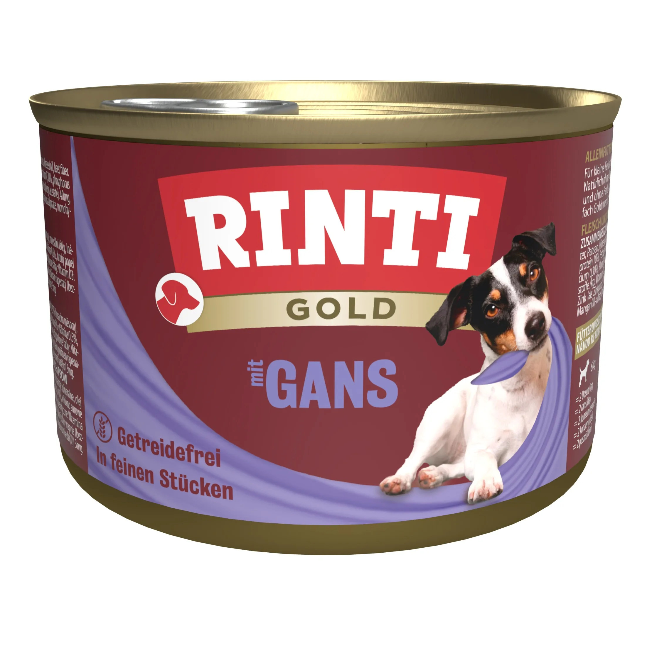 Rinti Gold mit Gans 185g - Dose