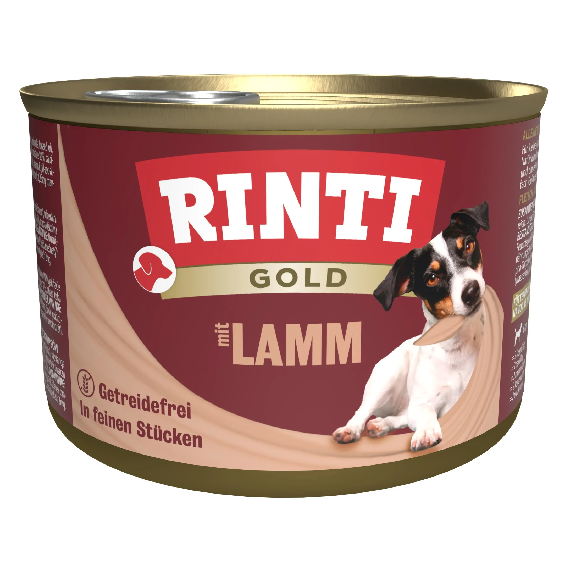 Rinti Gold mit Lamm 185g - Dose