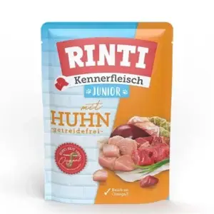 Rinti Kennerfleisch - Junior Huhn 400g (Pouch)
