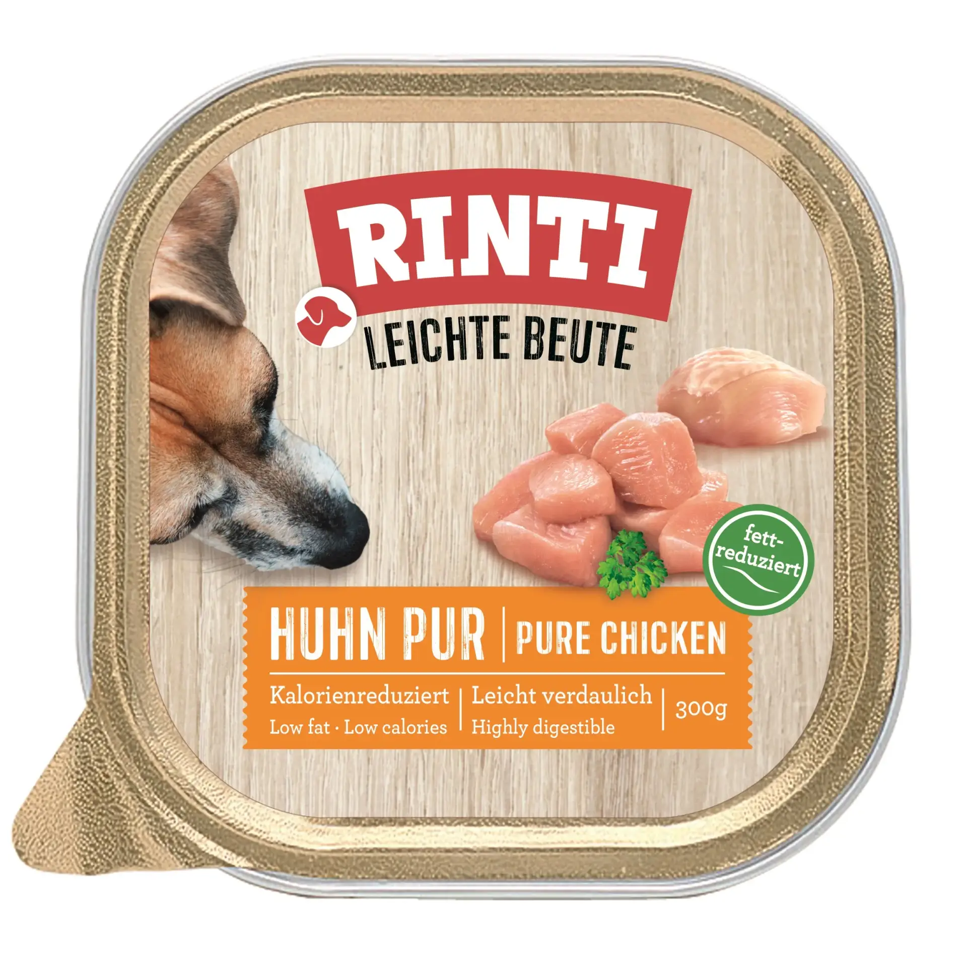 Rinti Leichte Beute - Huhn Pur 300g (Schale)