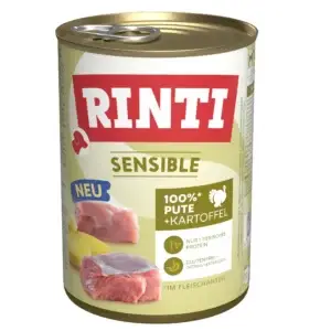 Rinti Sensible Pute + Kartoffel - 400g