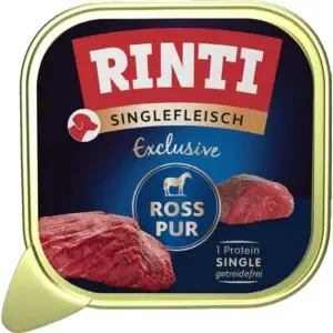 Rinti Singelfleisch Exclusive Ross Pur 150g
