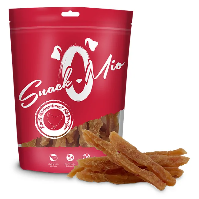 Snack-O-Mio - Hühnerbrust Filetstreifen 500g – Bild 2