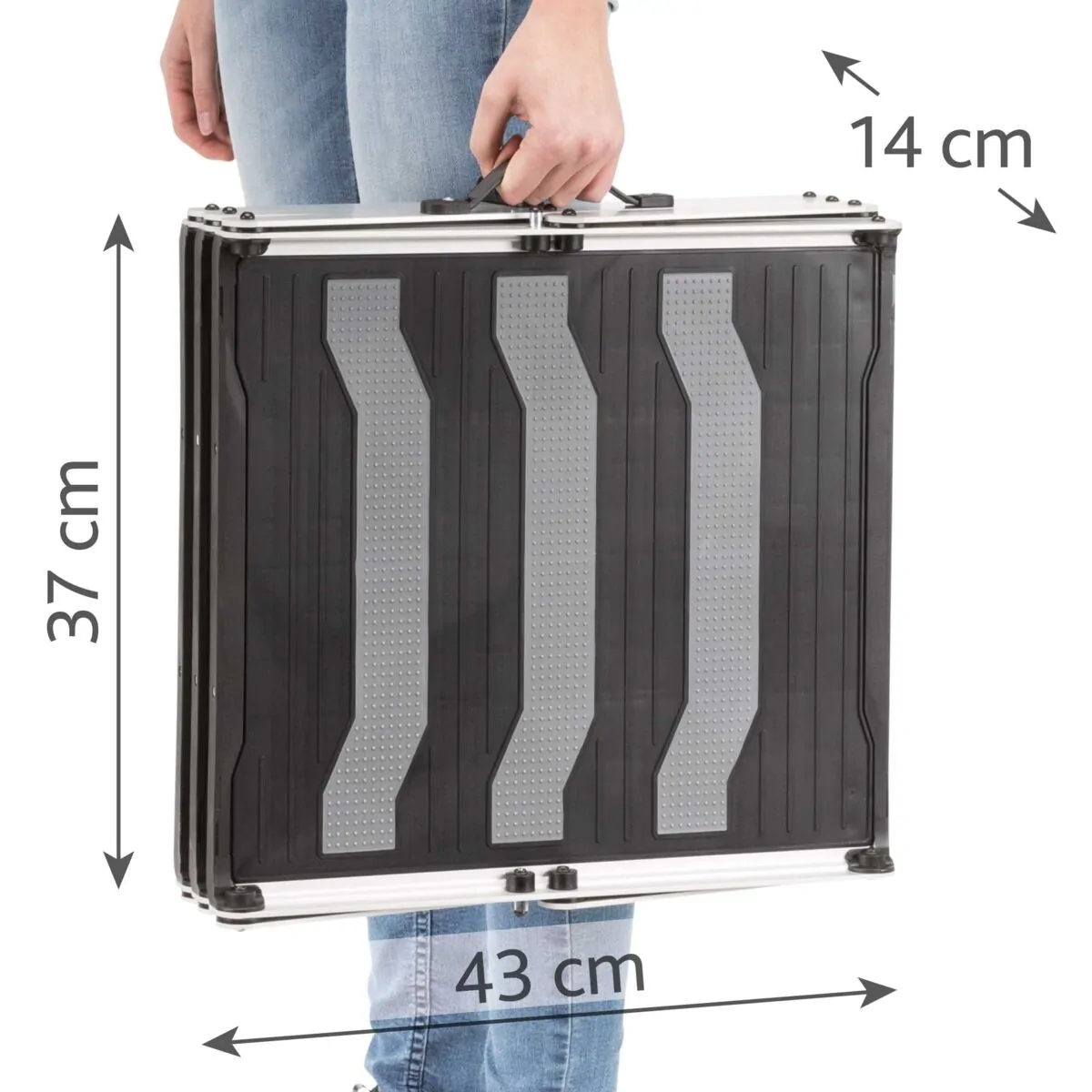 Trixie 3-stufige Falt-Treppe, Aluminium/TPR – Bild 17