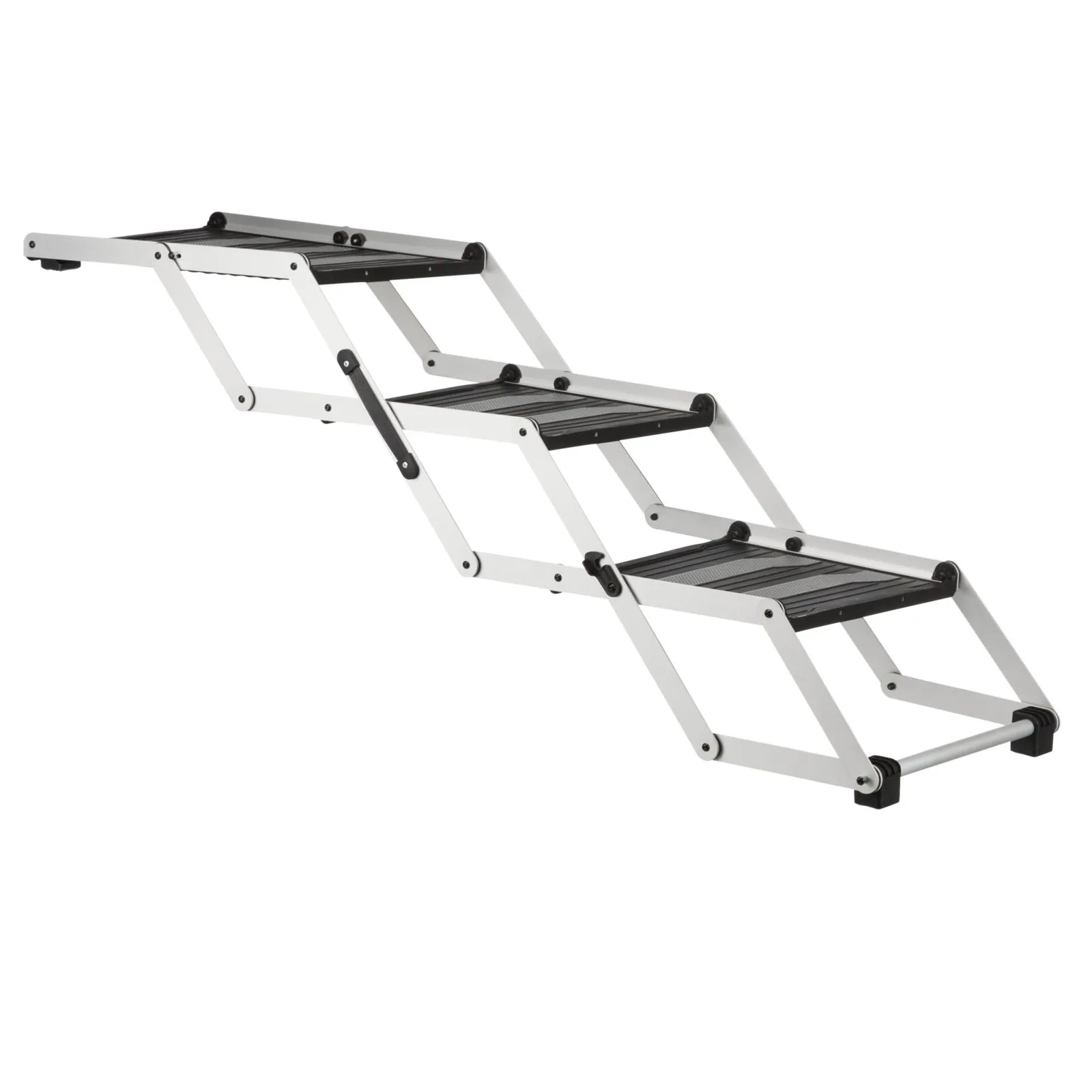 Trixie 3-stufige Falt-Treppe, Aluminium/TPR – Bild 2