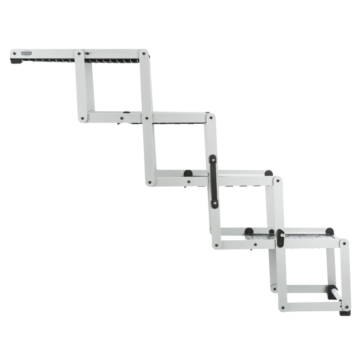 Trixie 4-stufige Falt-Treppe, Aluminium/TPR – Bild 4