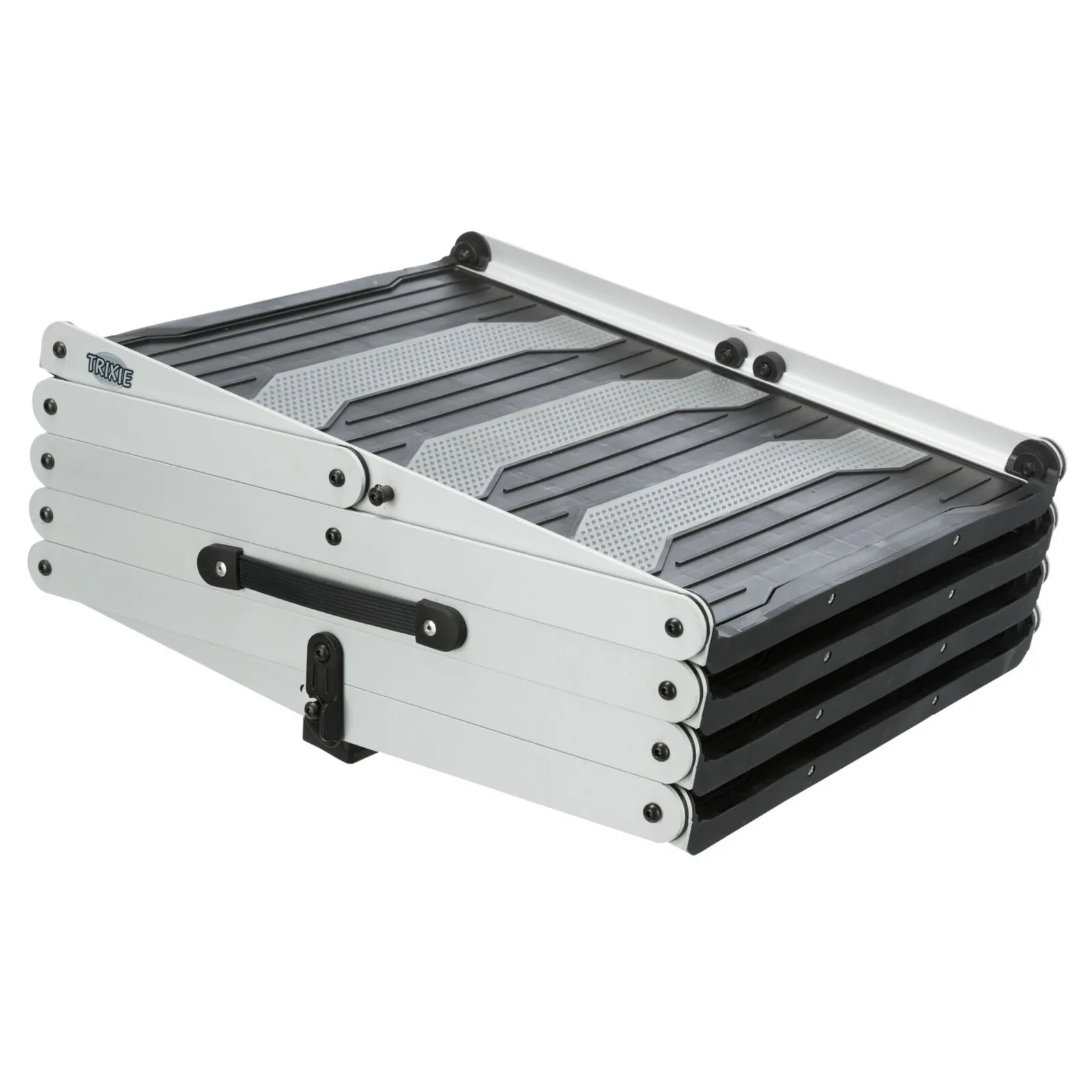 Trixie 4-stufige Falt-Treppe, Aluminium/TPR – Bild 6