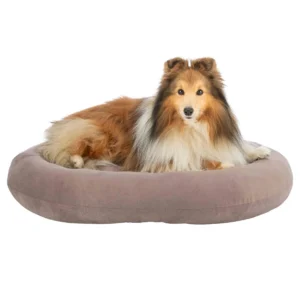 Trixie Bett Talia oval - braun, 100 x 85 cm