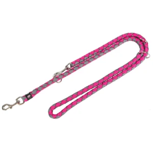 Trixie Cavo Verlängerungsleine - fuchsia/grafit, Größe: L-XL