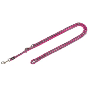 Trixie Cavo Verlängerungsleine - fuchsia/grafit, Größe: S-M