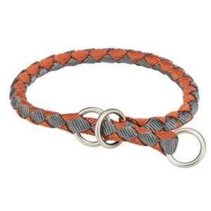 Trixie Cavo Zug-Stopp-Halsband - rost/grafit, Größe: XS-S
