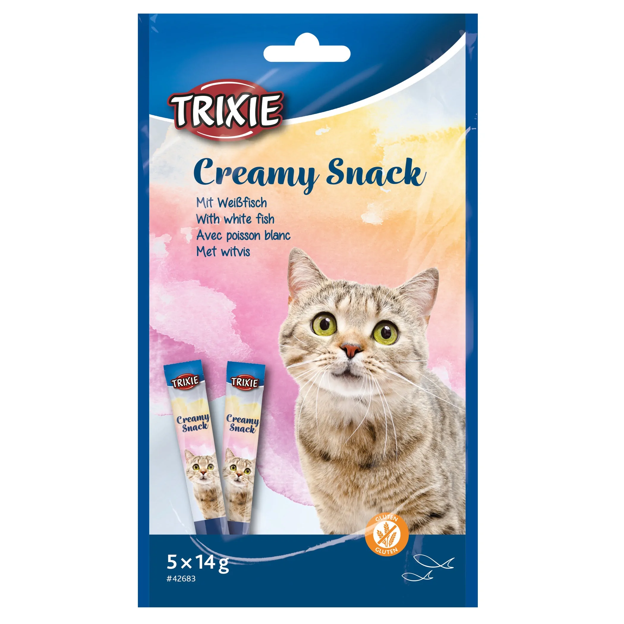 Trixie Creamy Snacks Huhn 5x14 g – Bild 4