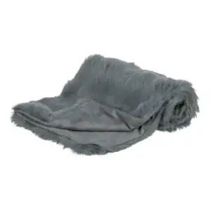 Trixie Decke Elli - Soft Edition - dunkelgrau, 100 x 70 cm