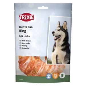 Trixie Denta Fun Chicken Chewing Ring - ø 10 cm