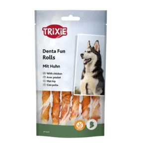 Trixie Denta Fun Chicken Chewing Roll (verpackt) - 70g