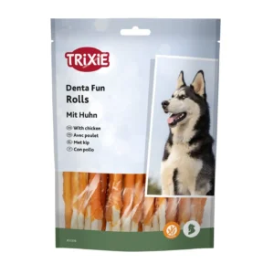 Trixie Denta Fun Chicken Chewing Roll (verpackt) - 240g
