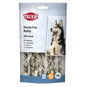 Trixie Denta Fun Fish Chewing Rolls, verpackt 75g
