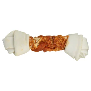 Trixie Denta Fun Knotted Chewing Bone Chicken, verpackt - 220g