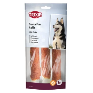 Trixie Denta Fun Rolls mit Ente - 140g