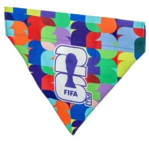 Trixie FIFA 2026 Bandana / Wende-Halstuch für an Halsband