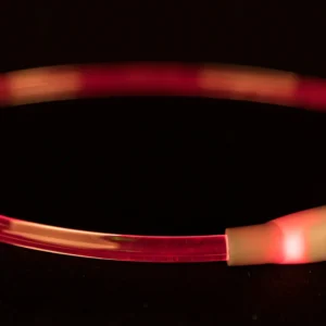 Trixie Flash Leuchtring USB - multicolor, Größe S-M