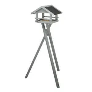 Trixie Futterhaus für freilebende Vögel / Farbe: grau