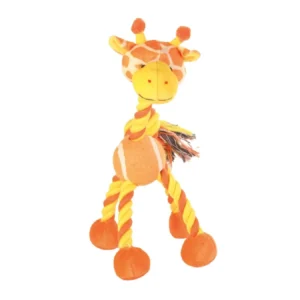Trixie Giraffe mit Tennisball und Tau 28cm