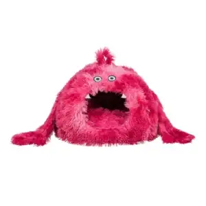 Trixie Halloween Kuschel-Höhle Monster - pink/rot
