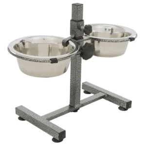 Trixie Hundebar, Metall/Edelstahl - 2 × 1,8 l/ø 21 cm