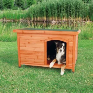 Trixie Hundehütte Classic Flachdach - Größe: M-L
