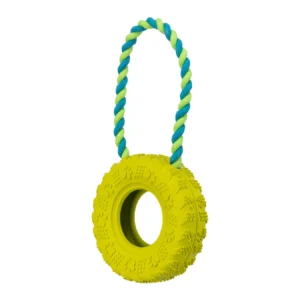 Trixie Hundespielzeug Reifen am Tau ø 15/31 cm
