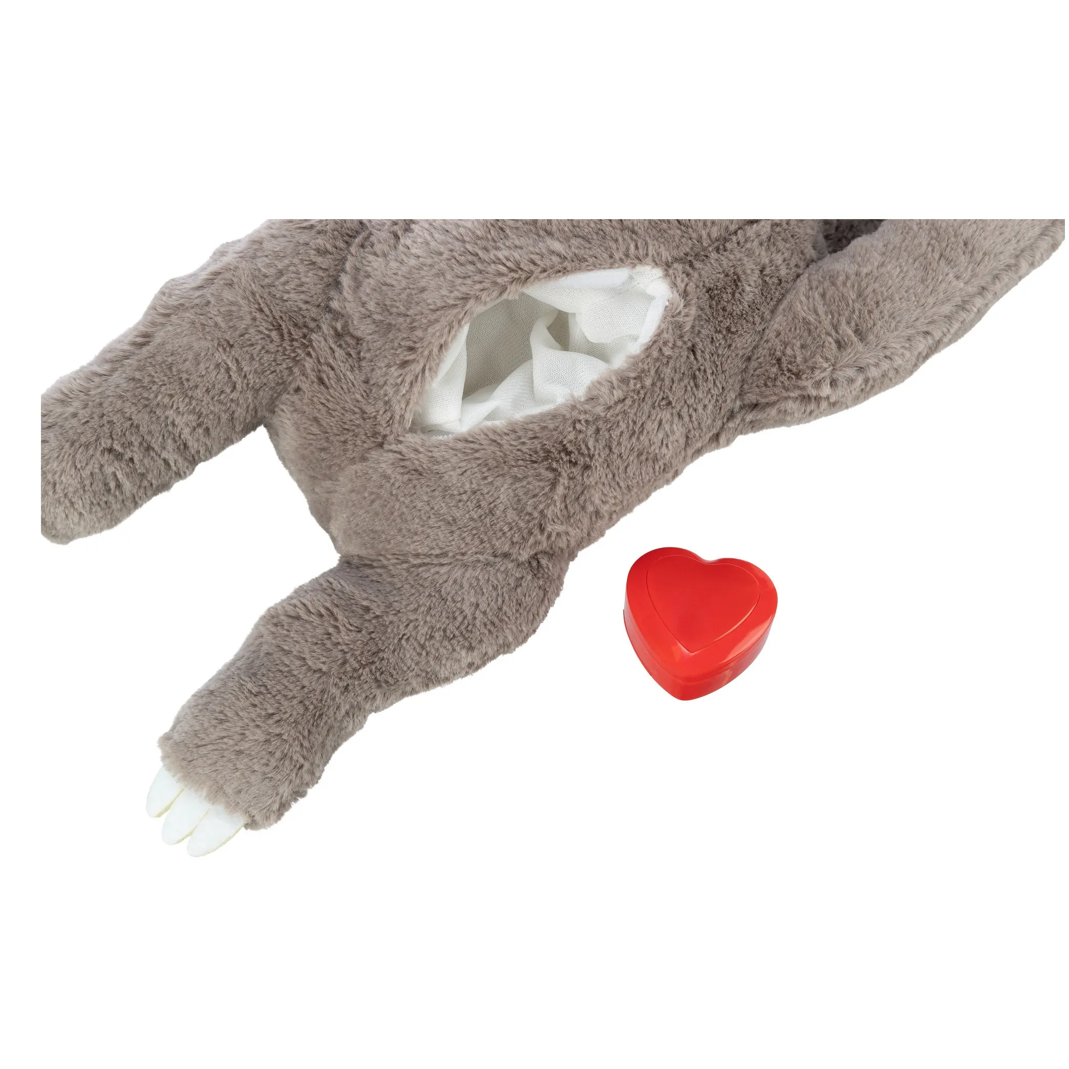 Trixie Junior Faultier Hundespielzeug und Einschlafhilfe 34cm – Bild 3