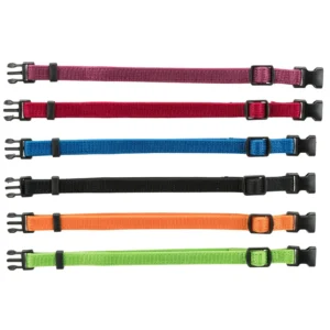 Trixie Junior Set Welpenhalsbänder Set  6 Stück - Größe S-M