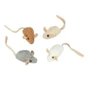 Trixie Maus Plüsch mit Katzenminze 18cm