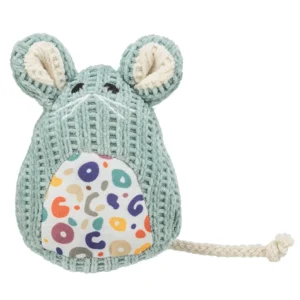 Trixie Maus sitzend Stoff 11 cm