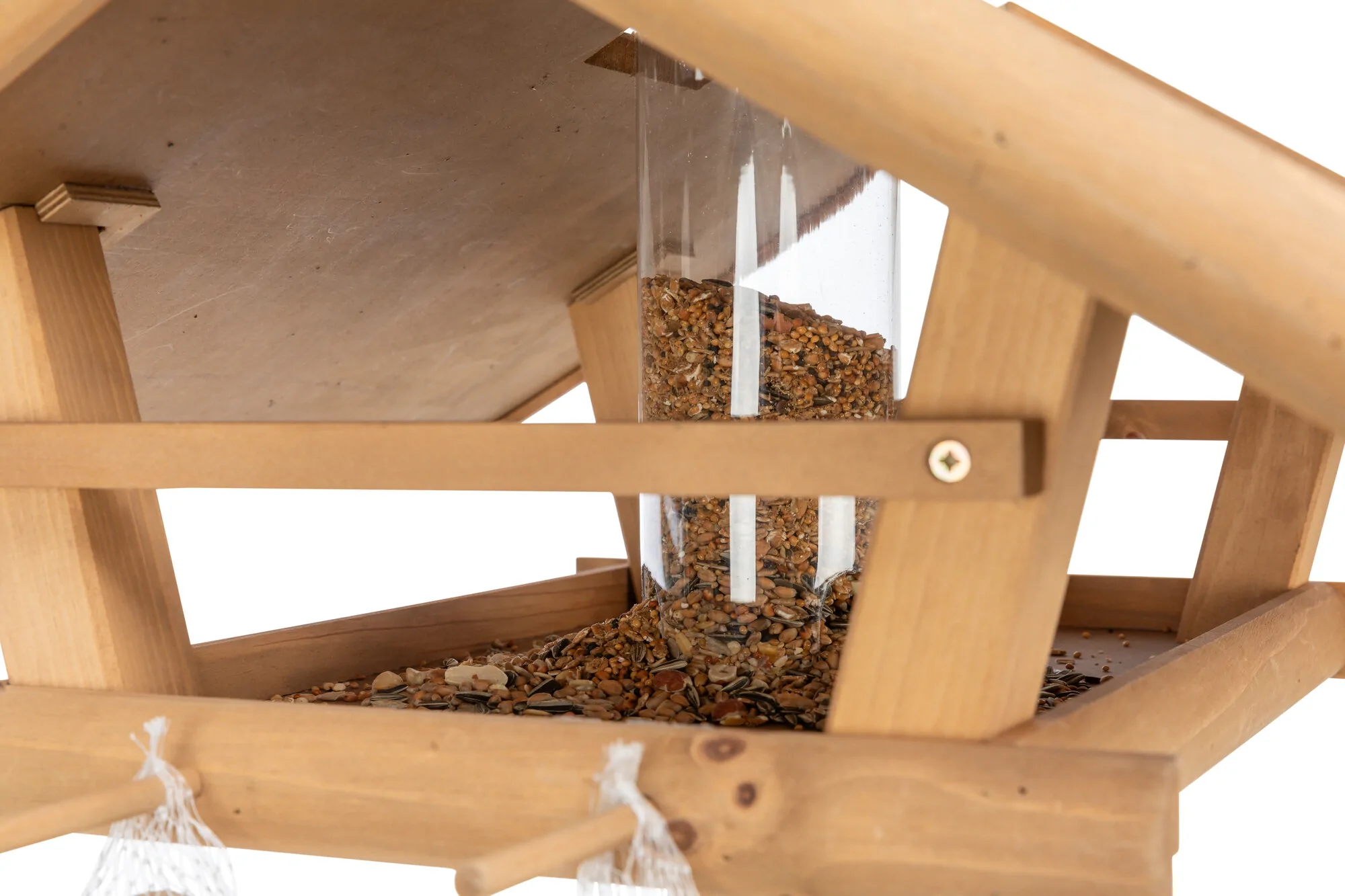 Trixie Natura Vogelfutterhaus mit Ständer & Silo – Bild 9