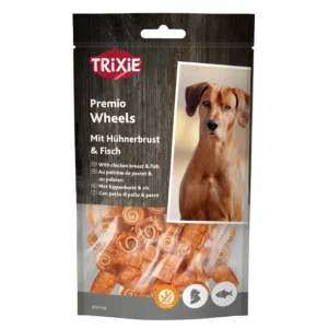 Trixie PREMIO Wheels mit Hühnerbrust & Fisch 75g