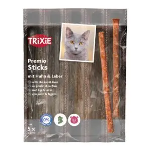 Trixie Premio Stick Quintett mit Geflügel und Leber 5 x 5g