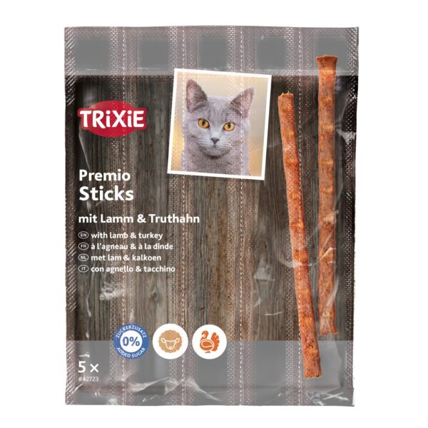 Trixie Premio Stick Quintett mit Lamm und Truthahn 5 x 5g